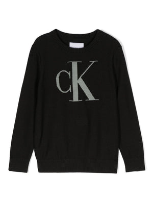 CALVIN KLEIN MONOGRAM REG. SWEATER