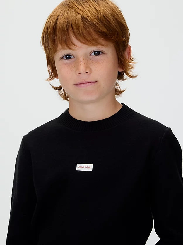LOGO LABEL SWEATER 
