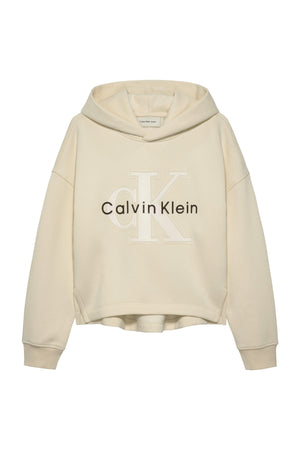 CALVIN KLEIN FESTIVE GRAPHIC FLEECE HOODIE