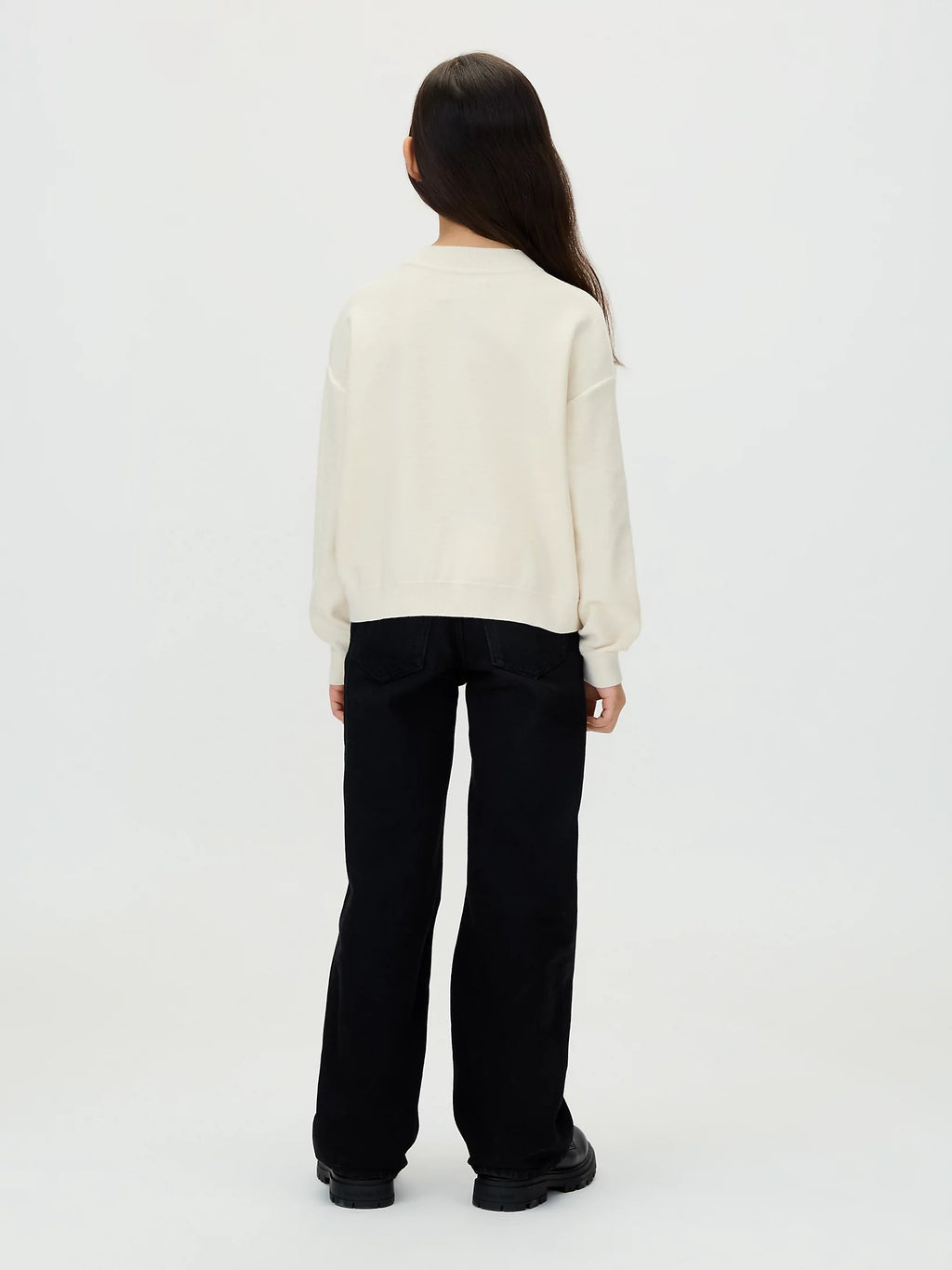 SCRIPT LOGO GRAPHIC CN SWEATER 