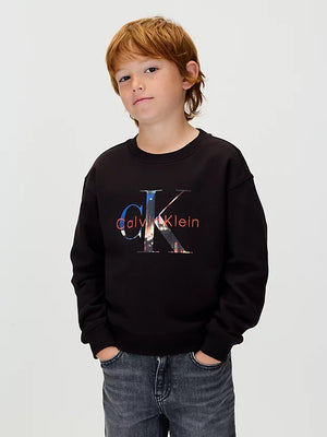 CALVIN KLEIN JEANS FILLED-IN PHOTO FLEECE MONO CN