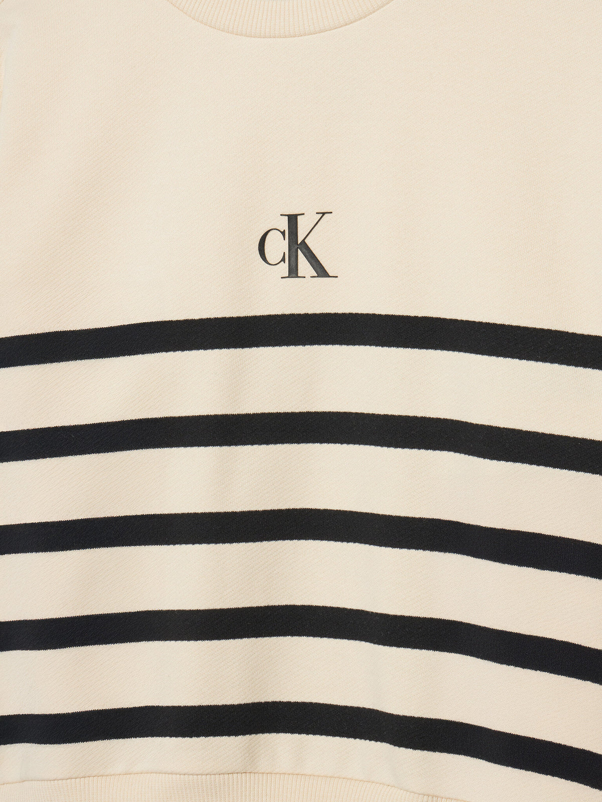 CK LS RELAXED TERRY DRESS 