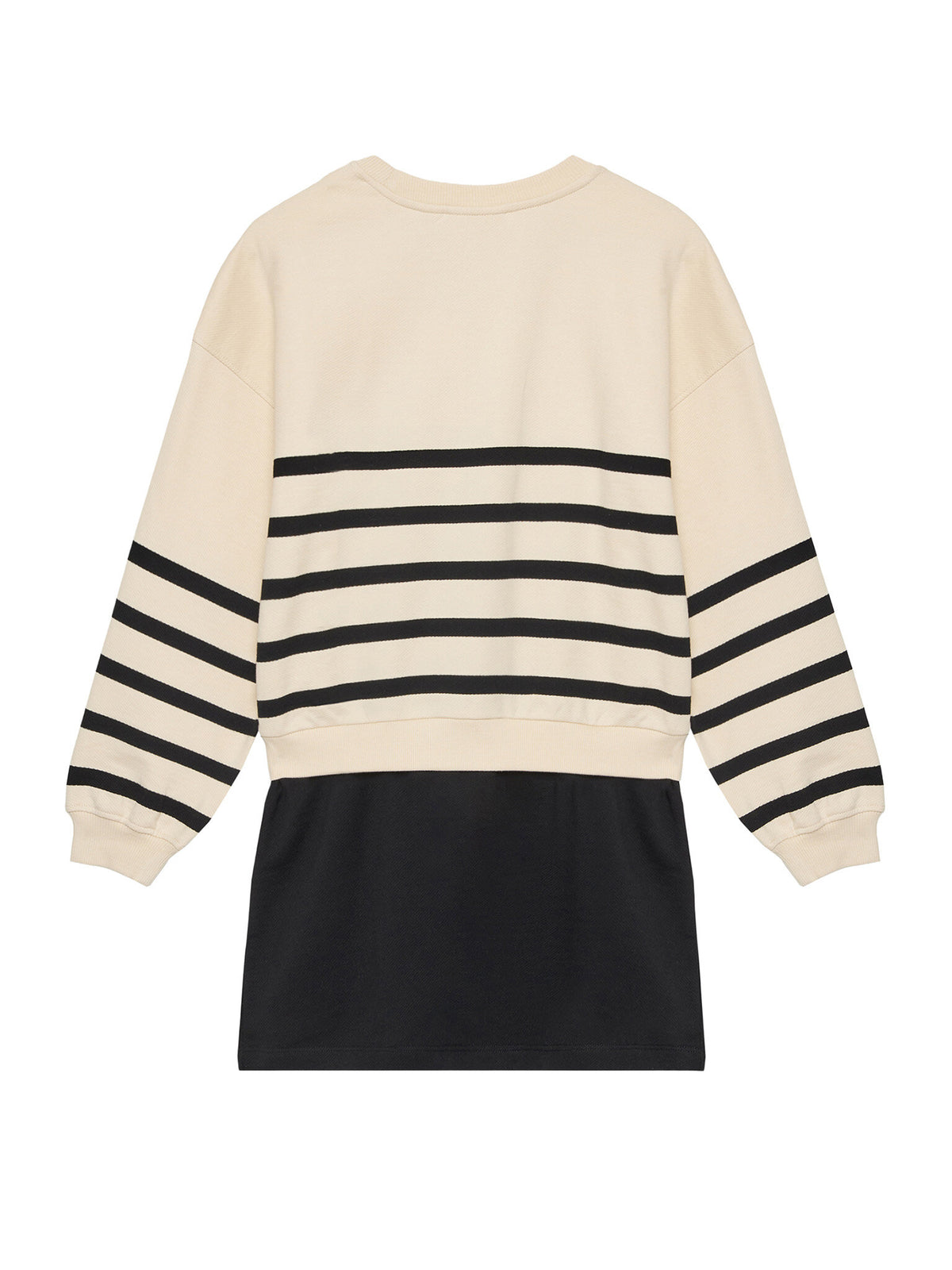 CK LS RELAXED TERRY DRESS 