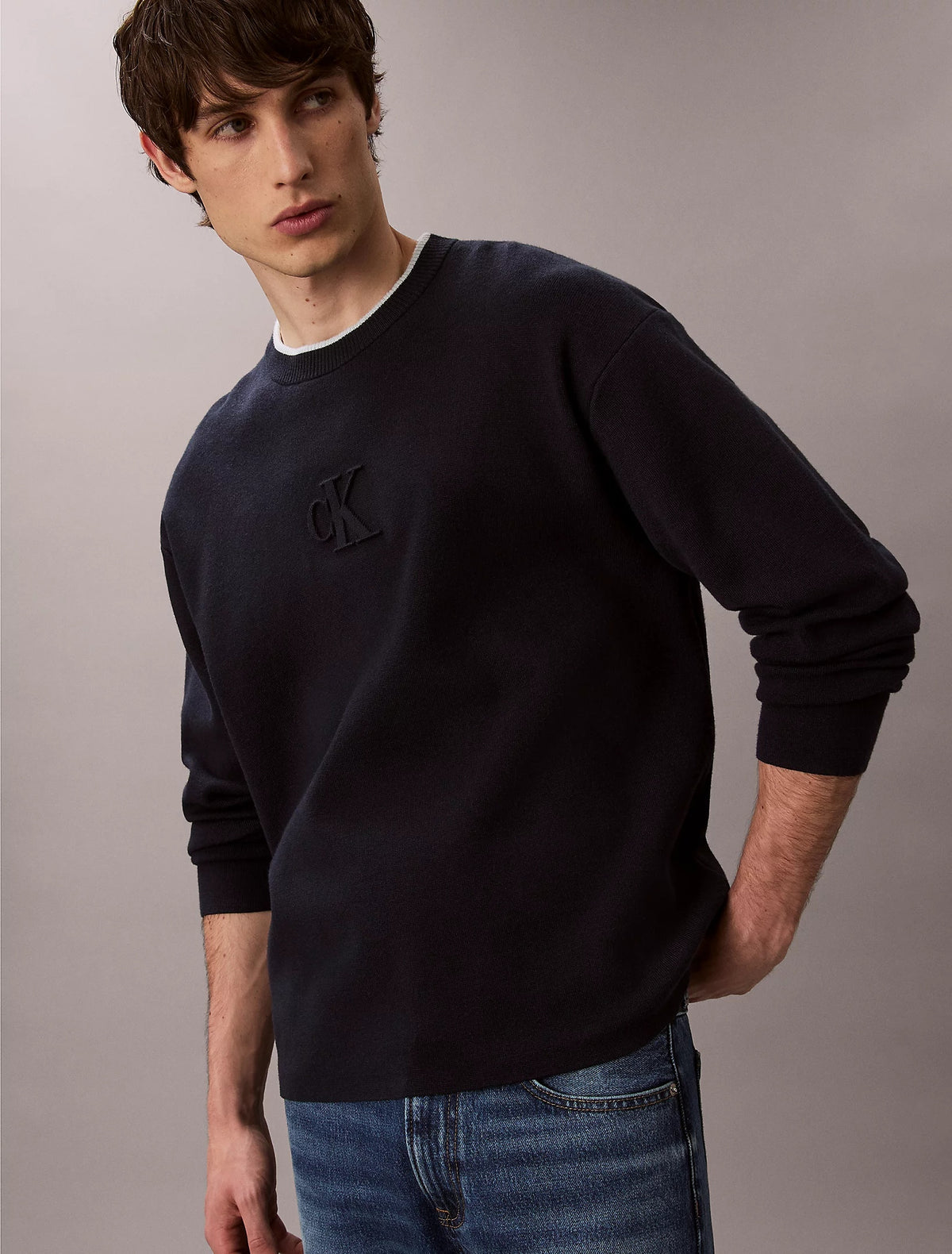 LS EMBOSSED LOGO CRE 