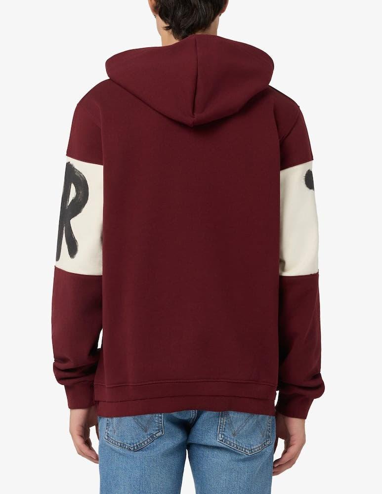 MAGLIA UOMO CON CAPPUCCIO IN FELPA 