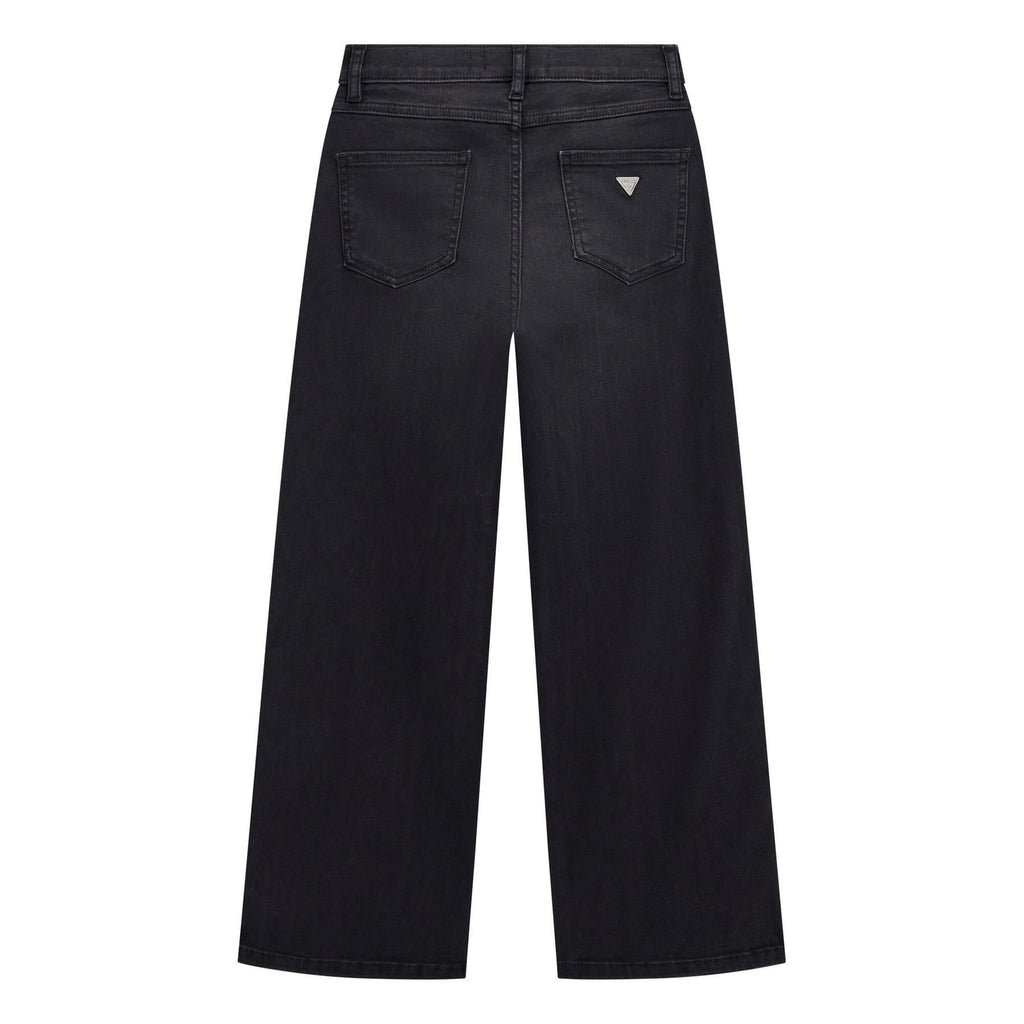 90S BLK STR DNM PANTS W/RH 