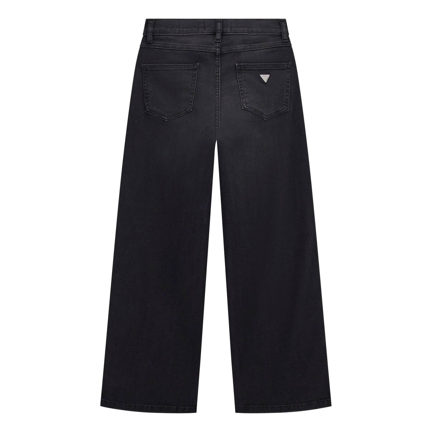 90S BLK STR DNM PANTS W/RH 
