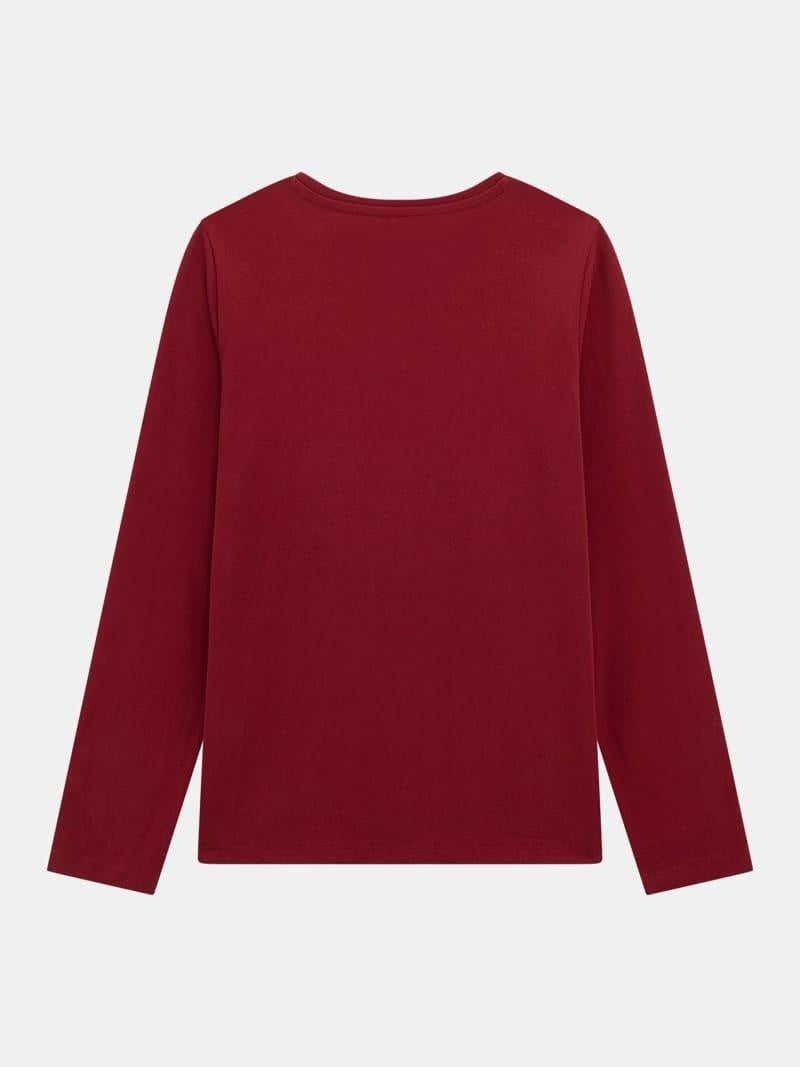LS T-SHIRT W/SEQUINS 