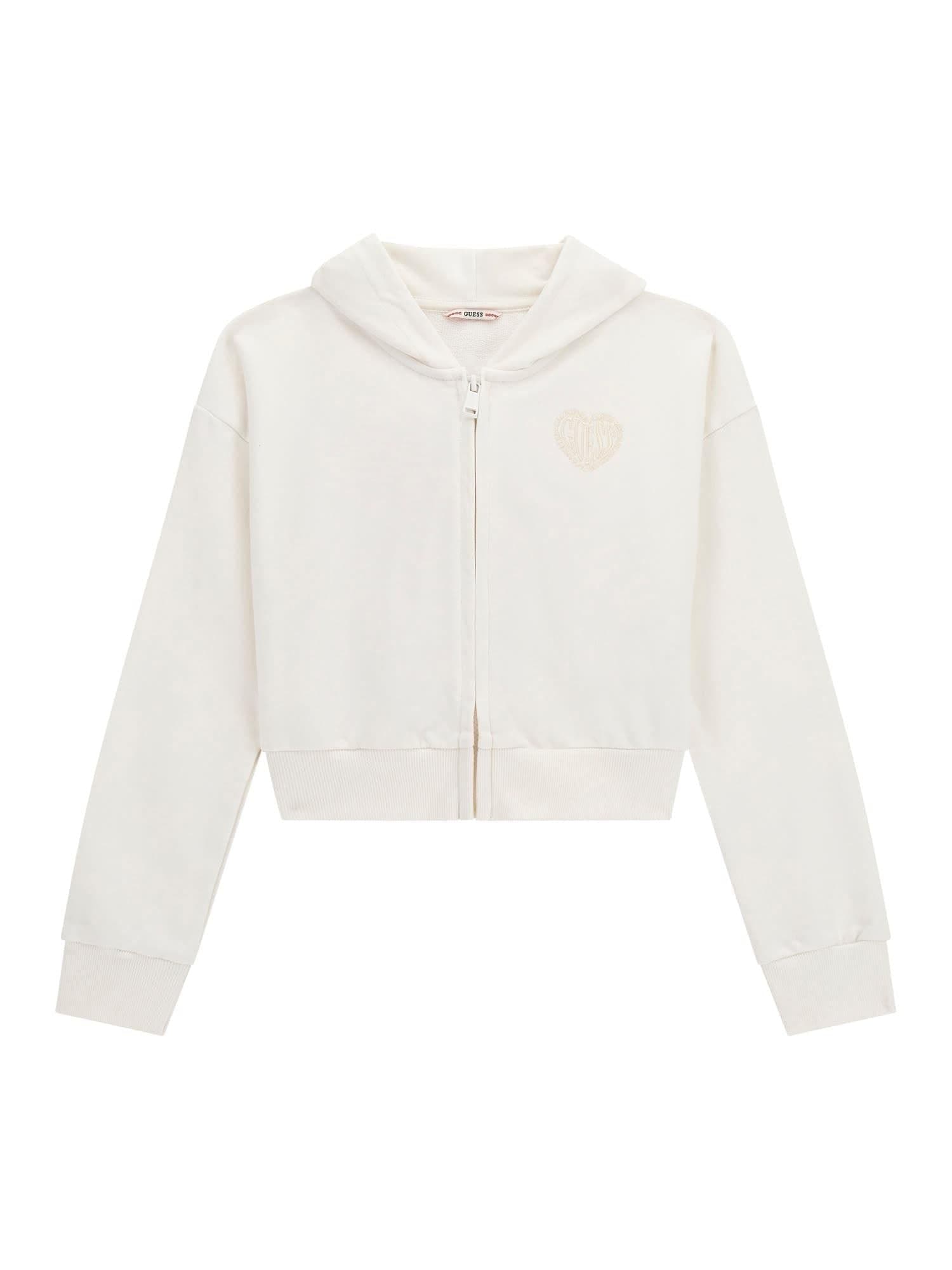 HOODED LS ACTIVE TOP W/ZIP 