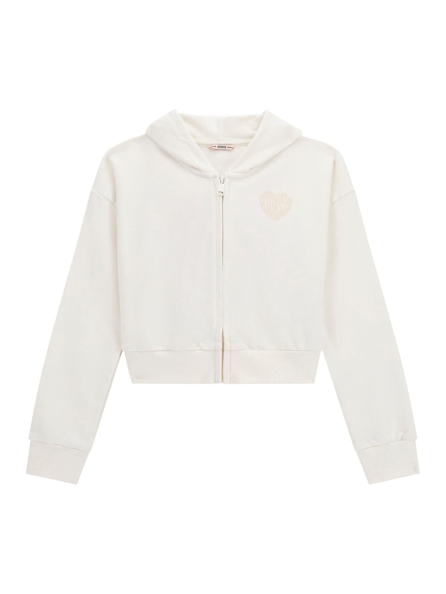 HOODED LS ACTIVE TOP W/ZIP 