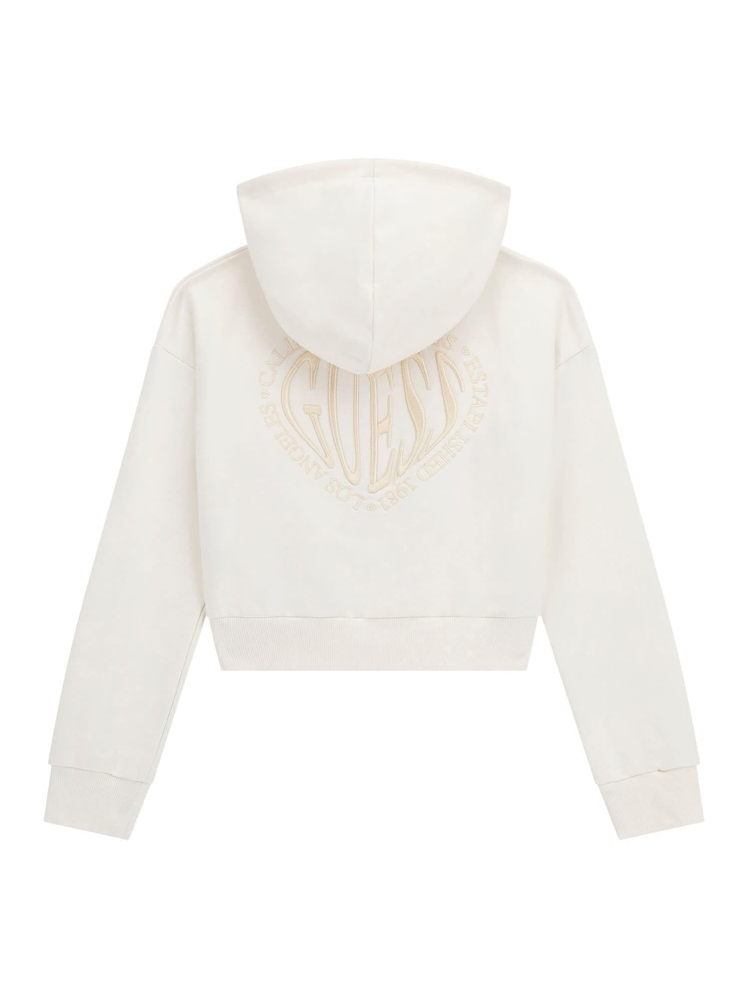 HOODED LS ACTIVE TOP W/ZIP 