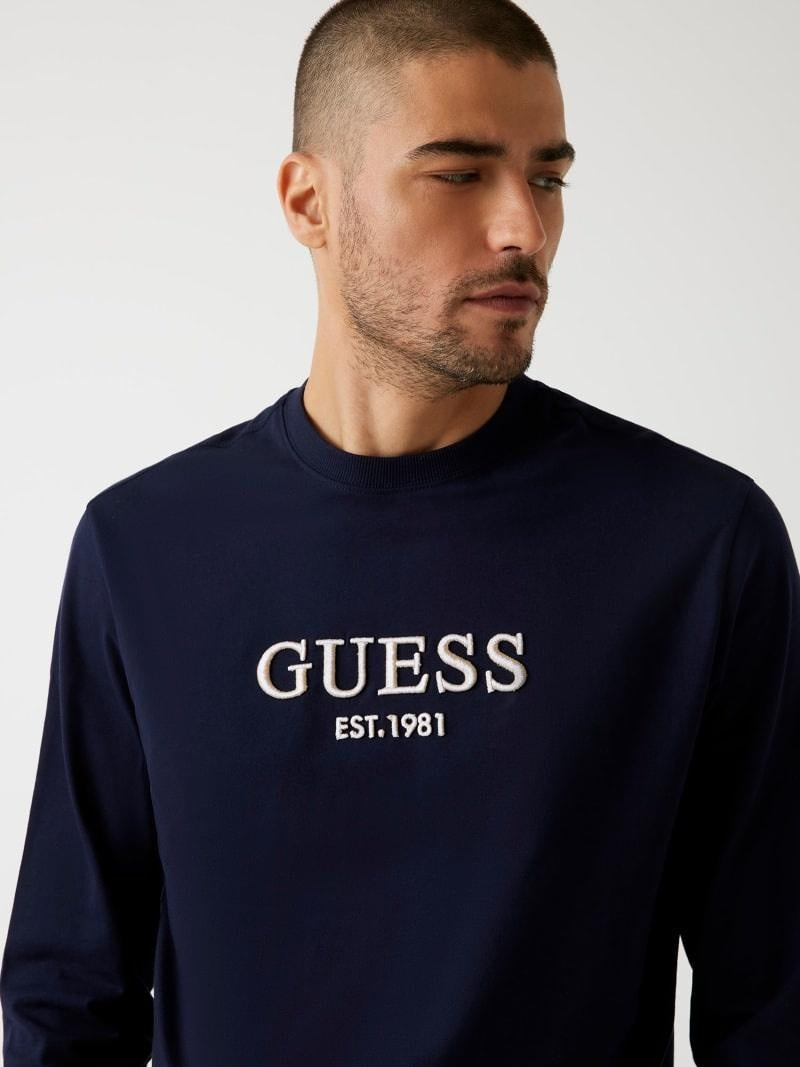 CN LS FLOCK LOGO TEE 