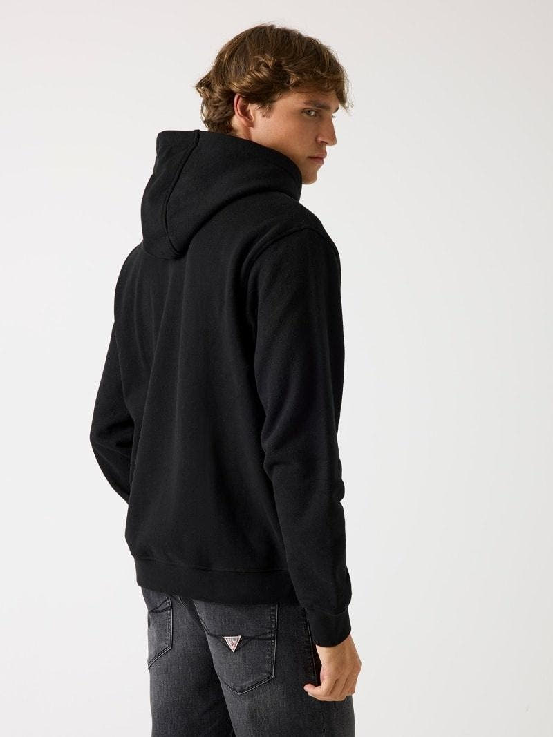 TRIANGLE RAW PATCH HOODIE 
