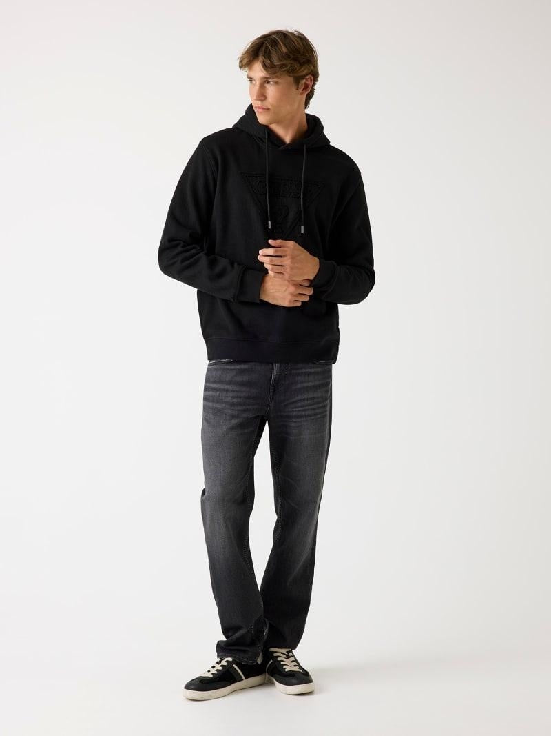 TRIANGLE RAW PATCH HOODIE 