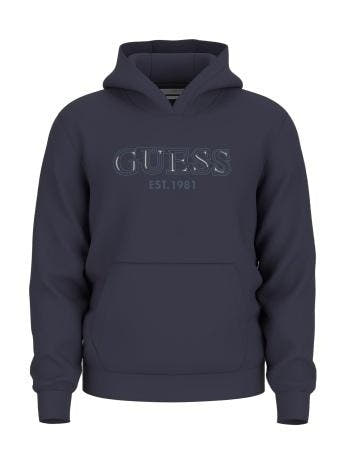 HOODED BASIC SWEATSHIRT 