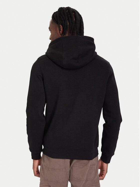 HOODED BASIC SWEATSHIRT 