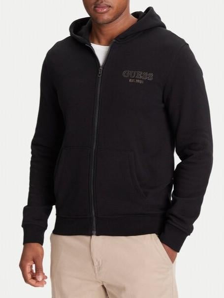 BASIC HOODIE ZIP SWEATSHIRT 