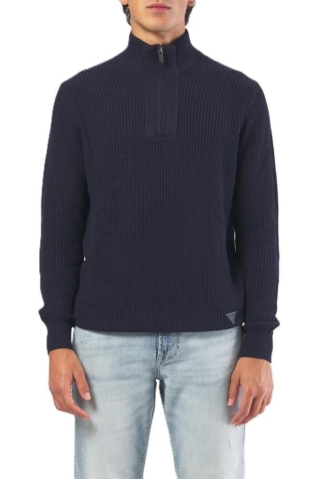 HEADLEY HALF ZIP MOCK SWEATER 