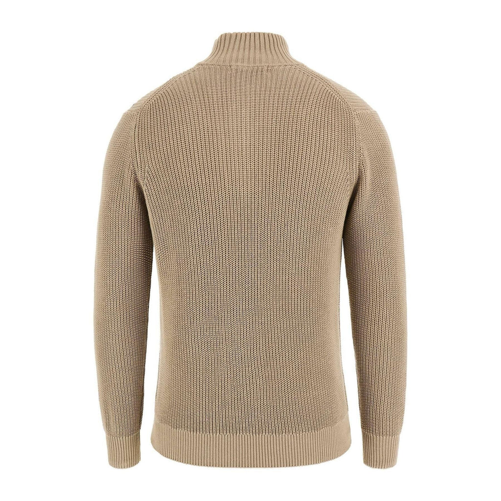 HEADLEY HALF ZIP MOCK SWEATER 