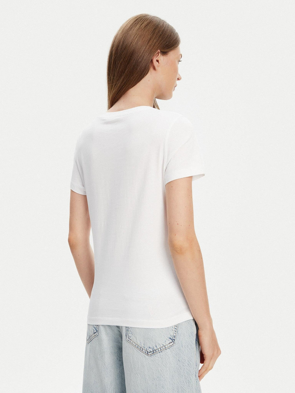 SS CN PEARLS LOVE TRIANGLE TEE 