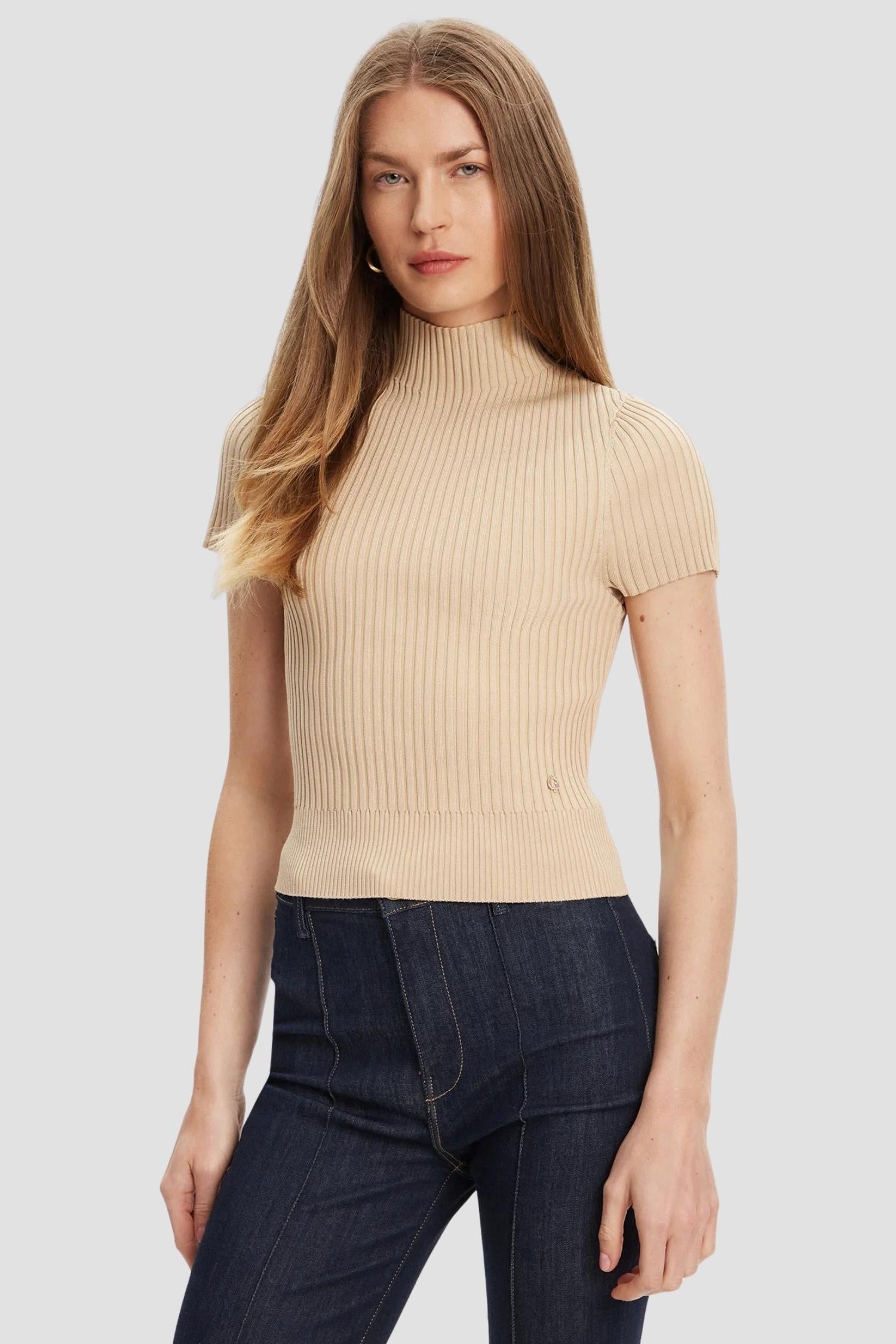 SS JAYLA MOCK NECK SWTR 