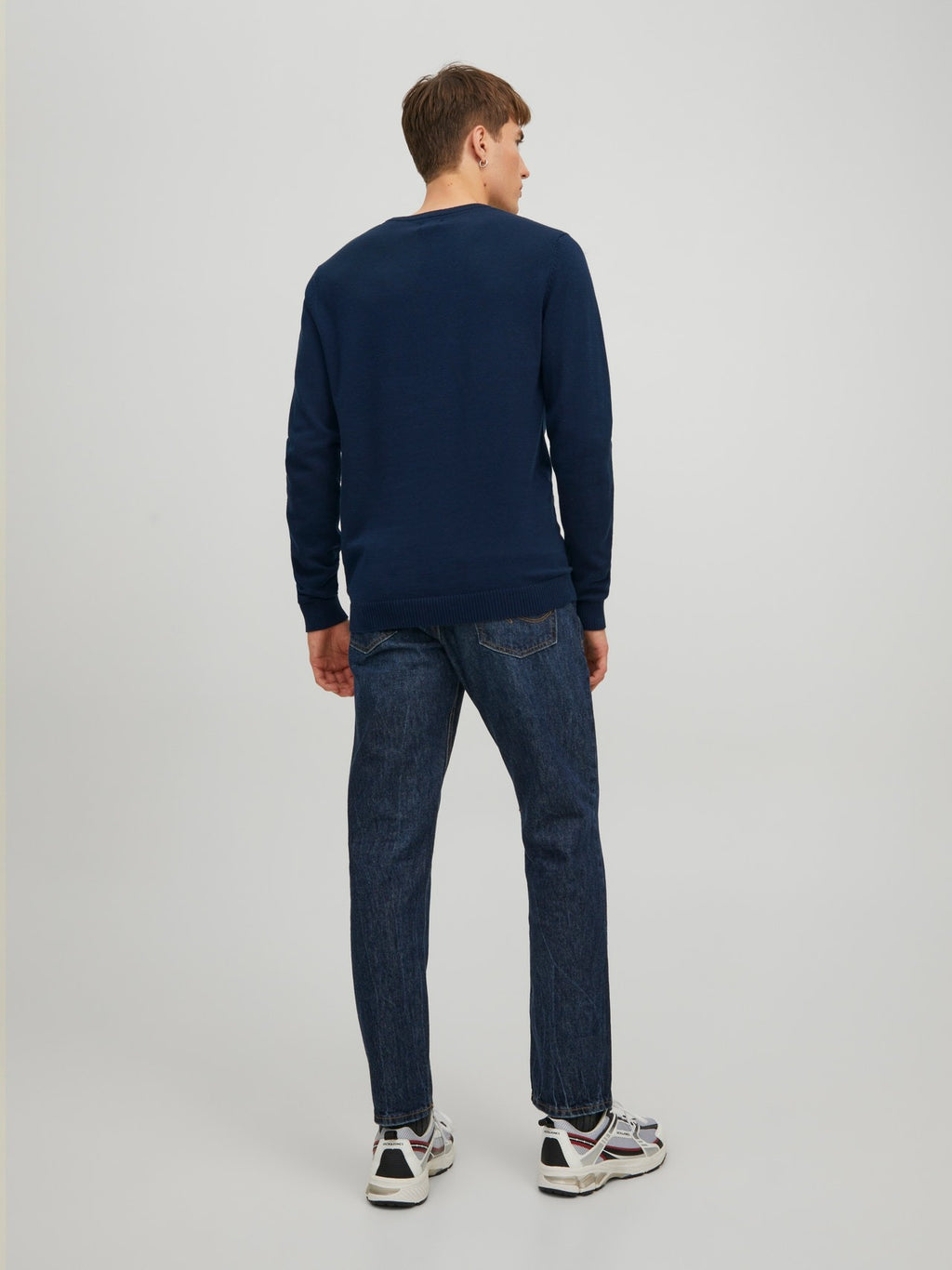 JJEBASIC KNIT CREW NECK NOOS 