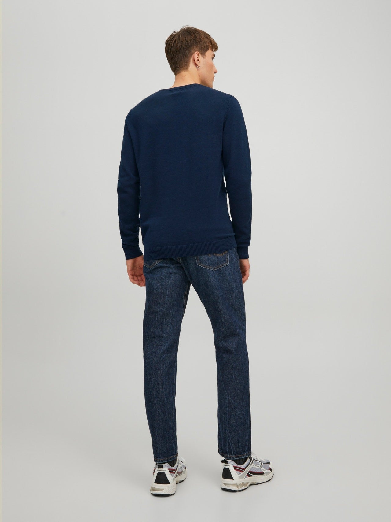 JJEBASIC KNIT CREW NECK NOOS 