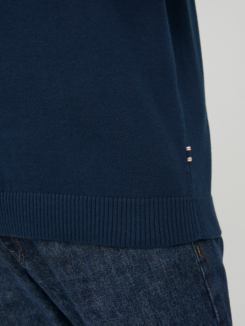 JJEBASIC KNIT CREW NECK NOOS 