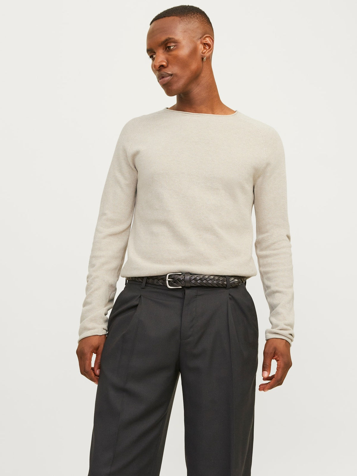JJEHILL KNIT CREW NECK NOOS 