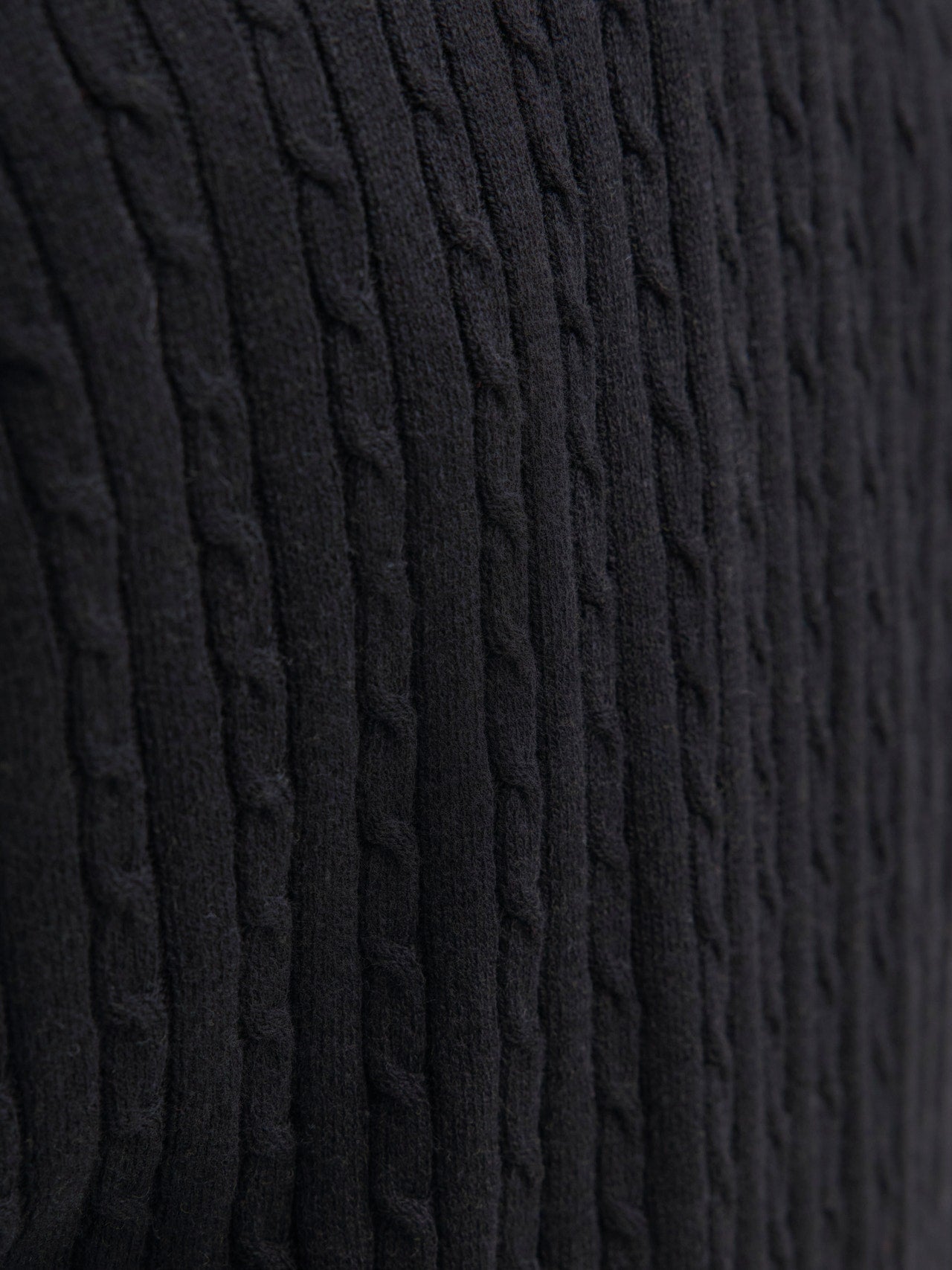 JJEEMIL KNIT CABLE CREW NECK NOOS 