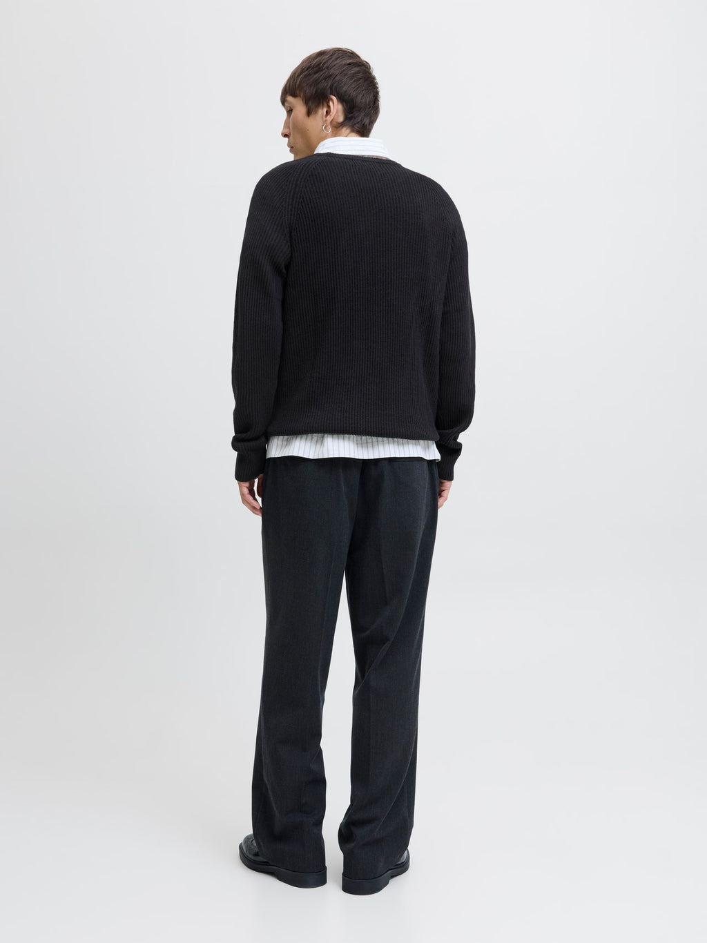 JJPANNEL KNIT CREW NECK AW25 