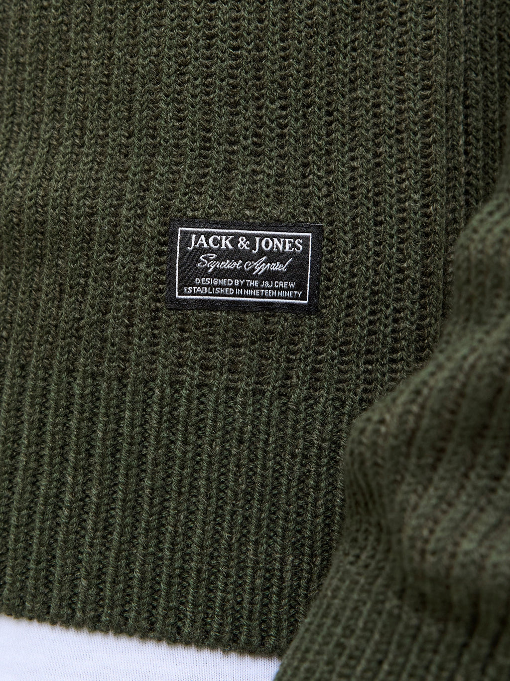 JJPANNEL KNIT CREW NECK AW25 
