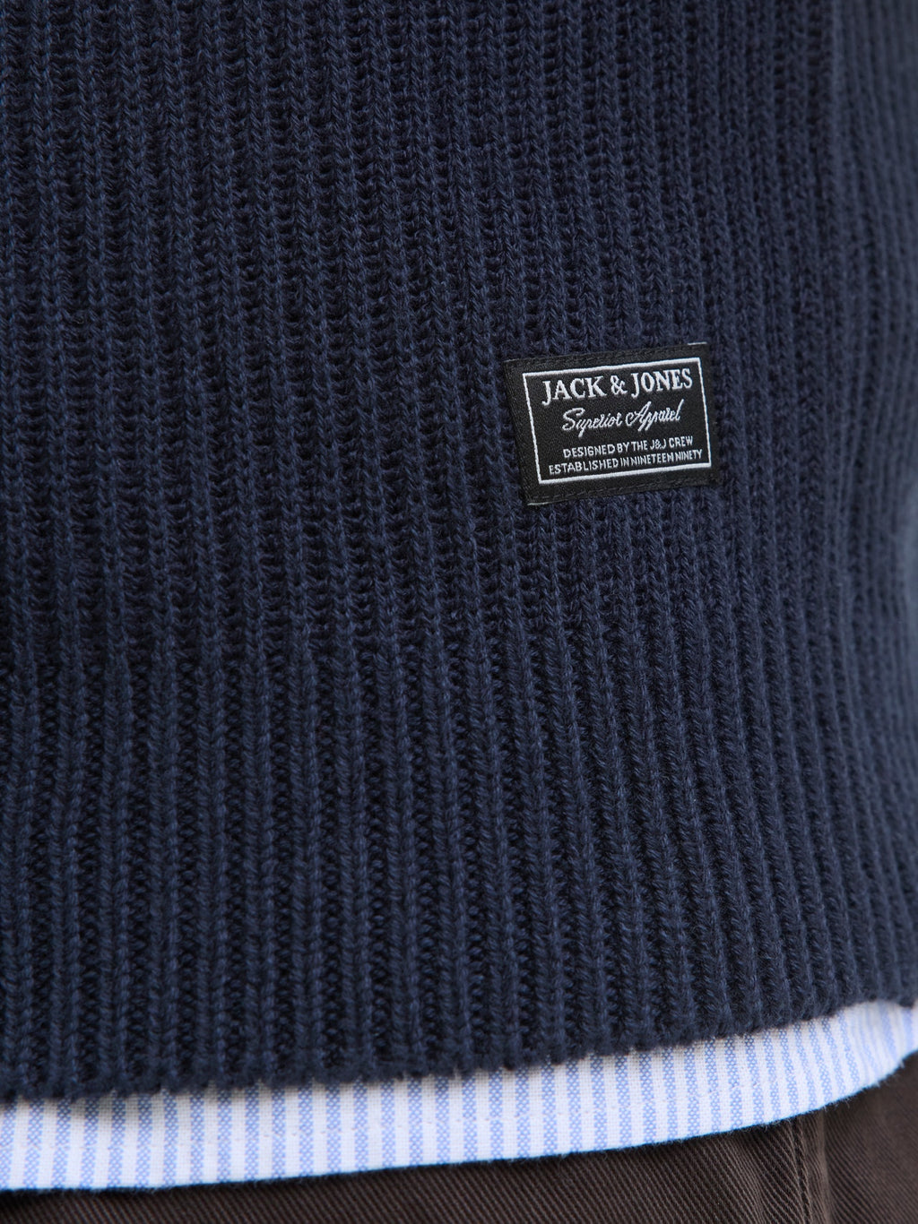 JJPANNEL KNIT HALF ZIP AW25 