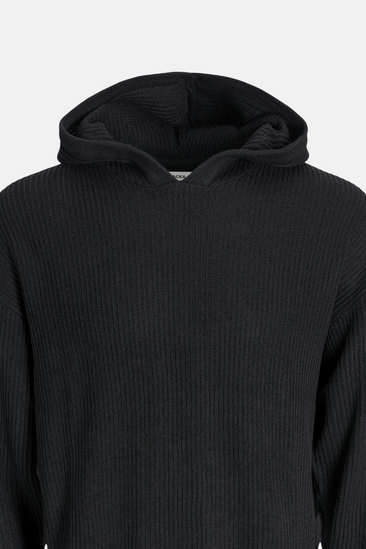 JJPANNEL KNIT HOODIE 