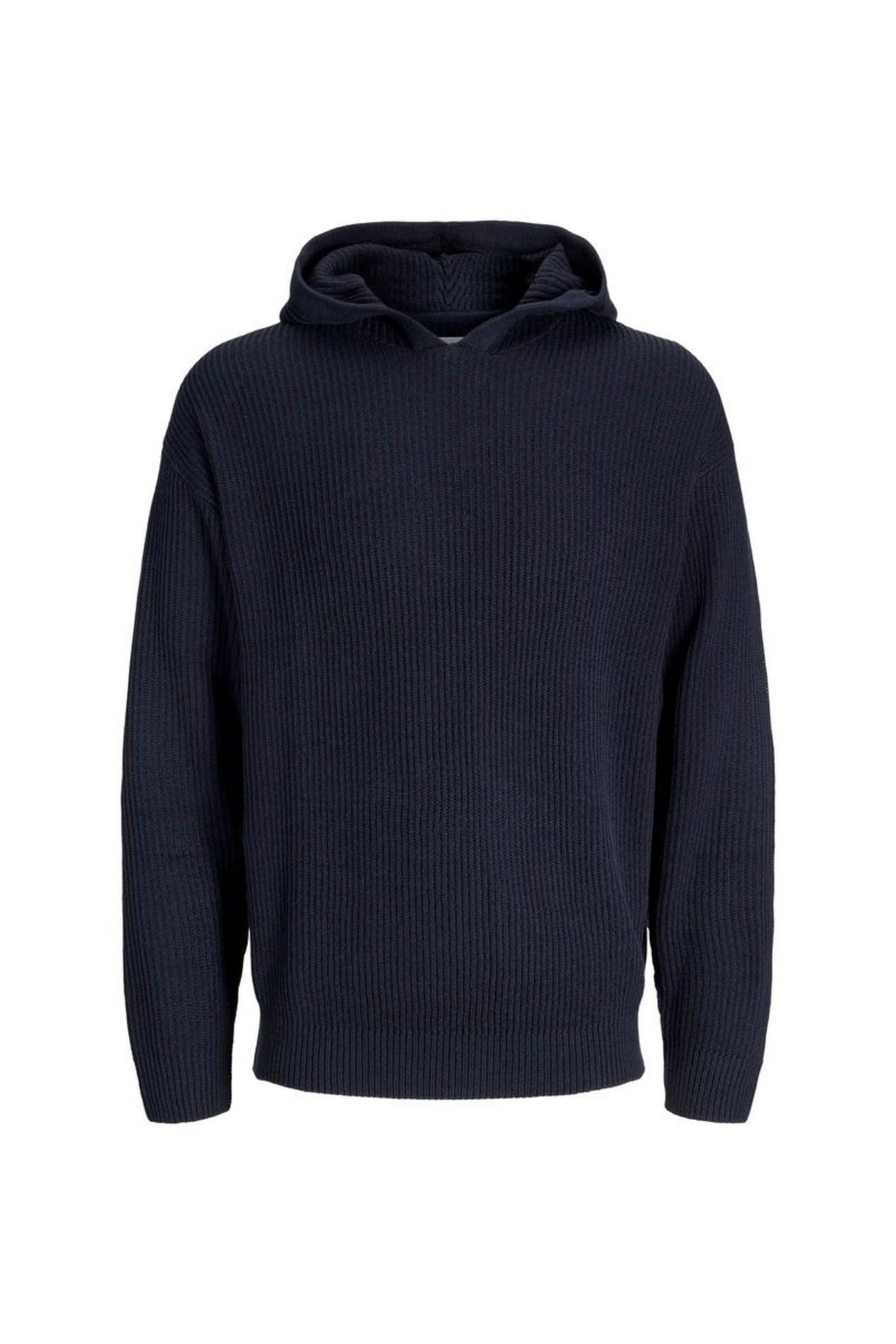 JJPANNEL KNIT HOODIE 