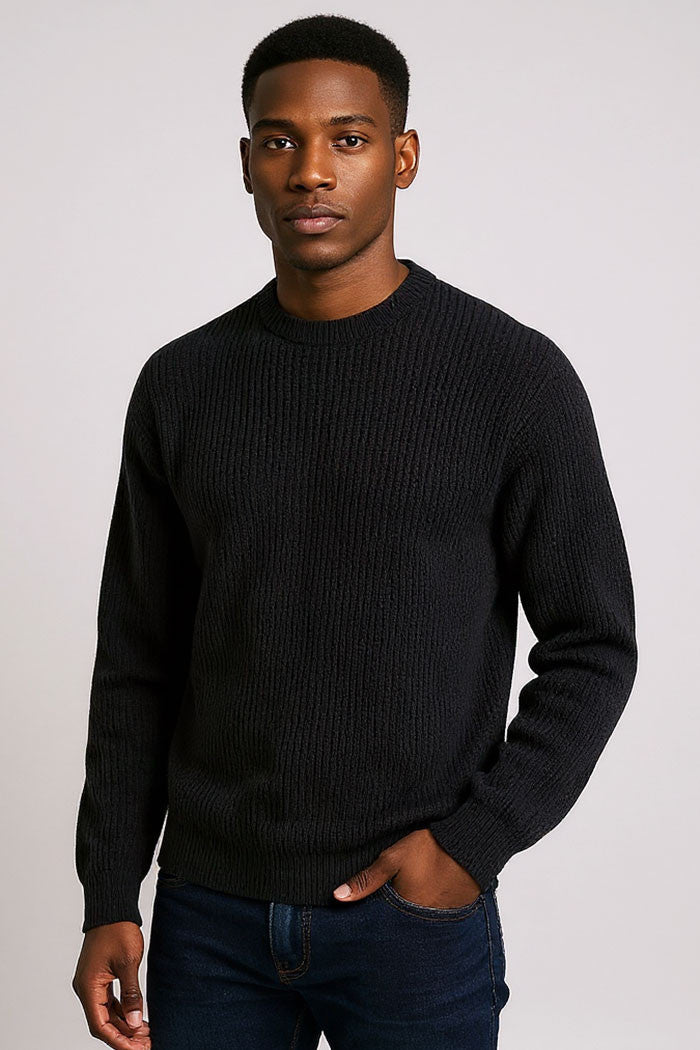JJKAITO KNIT CREW NECK BF 