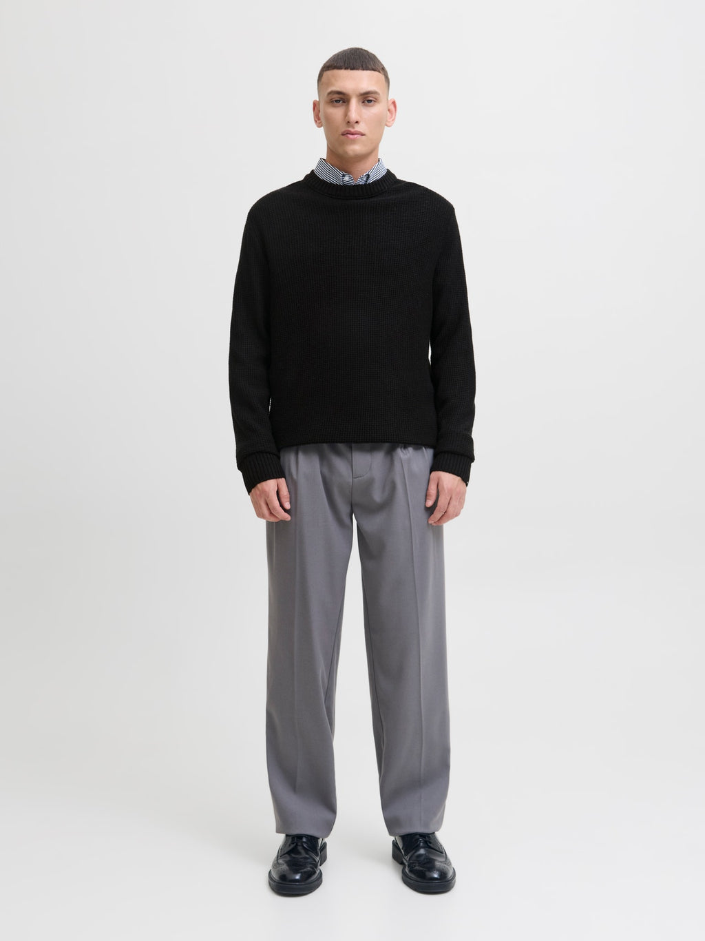 JJROY KNIT CREW NECK AW25 