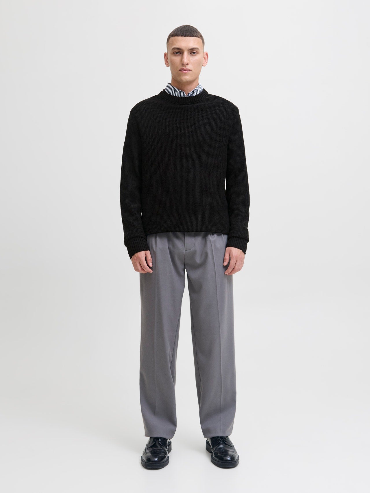 JJROY KNIT CREW NECK AW25 