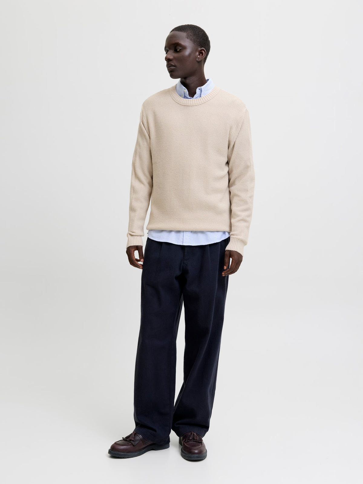 JJROY KNIT CREW NECK AW25 