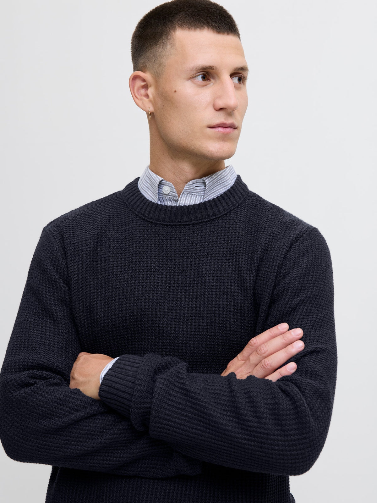JJROY KNIT CREW NECK AW25 