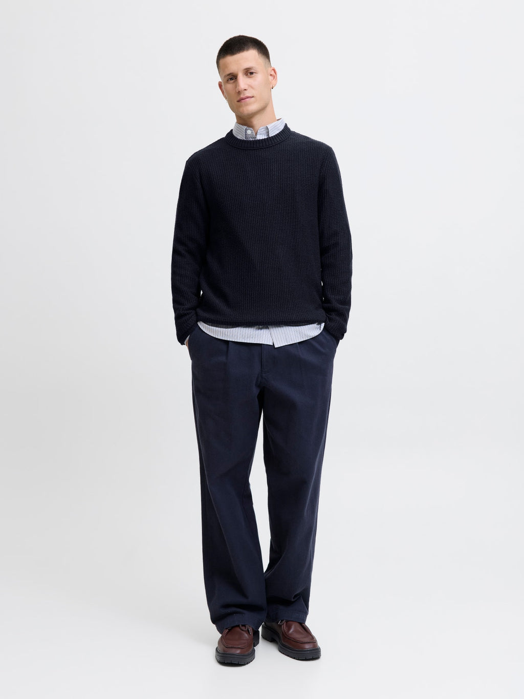 JJROY KNIT CREW NECK AW25 