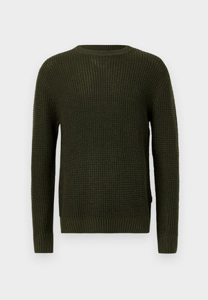 JACK AND JONES JJGLOBAL KNIT CREW NECK