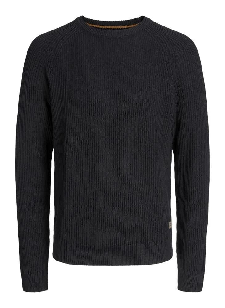 JJPANNEL KNIT CREW NECK AW25 JNR 