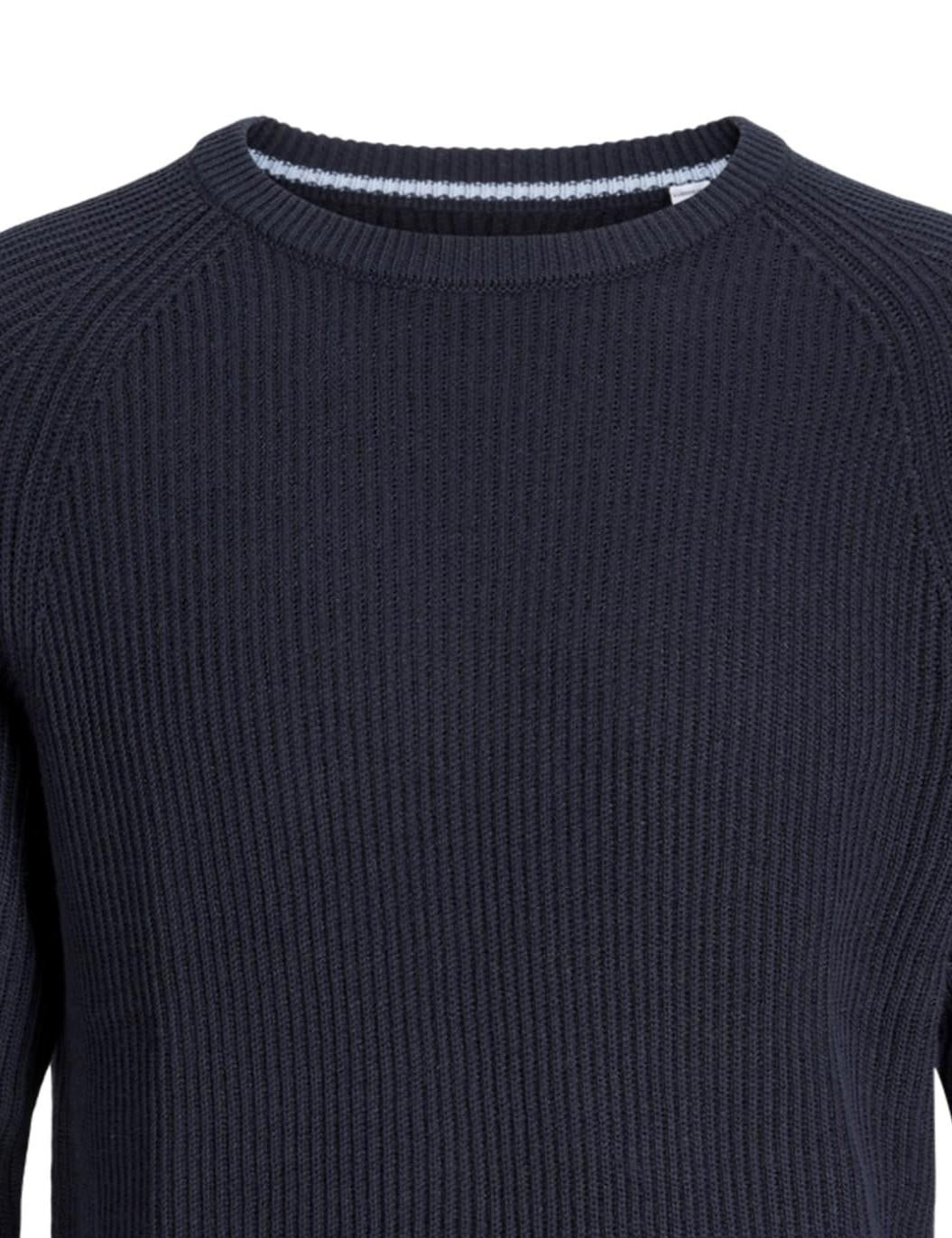JJPANNEL KNIT CREW NECK AW25 JNR 