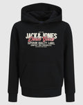 JACK JONES KIDS JJELOGO SWEAT HOOD 2 COL 25/26 NOOS JNR
