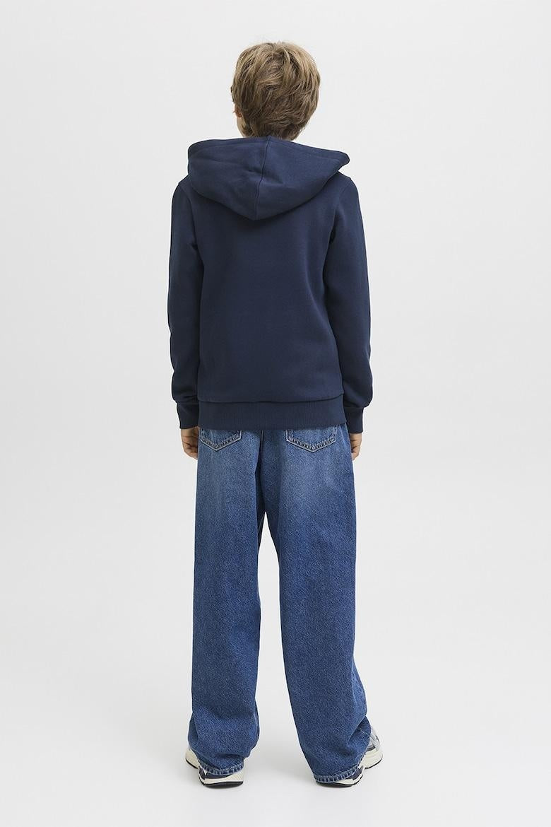 JJELOGO SWEAT ZIPHOOD 2COL NOOS JNR 