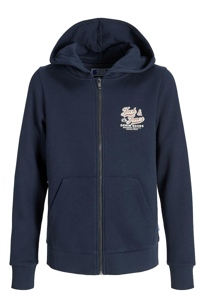 JJELOGO SWEAT ZIPHOOD 2COL NOOS JNR 