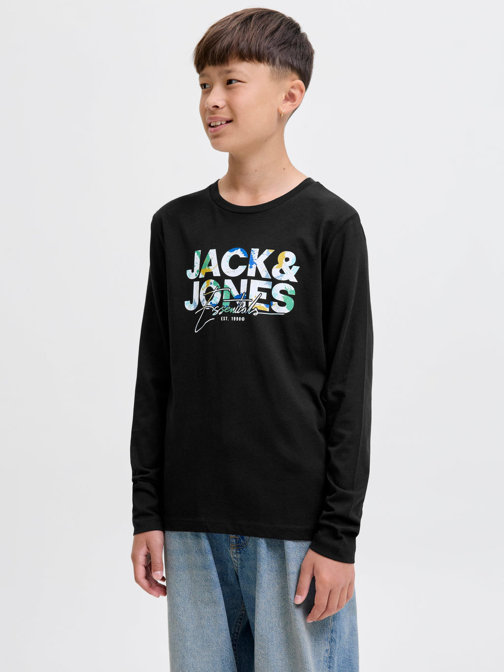 JJGEPLAS TEE LS CREW NECK JNR 