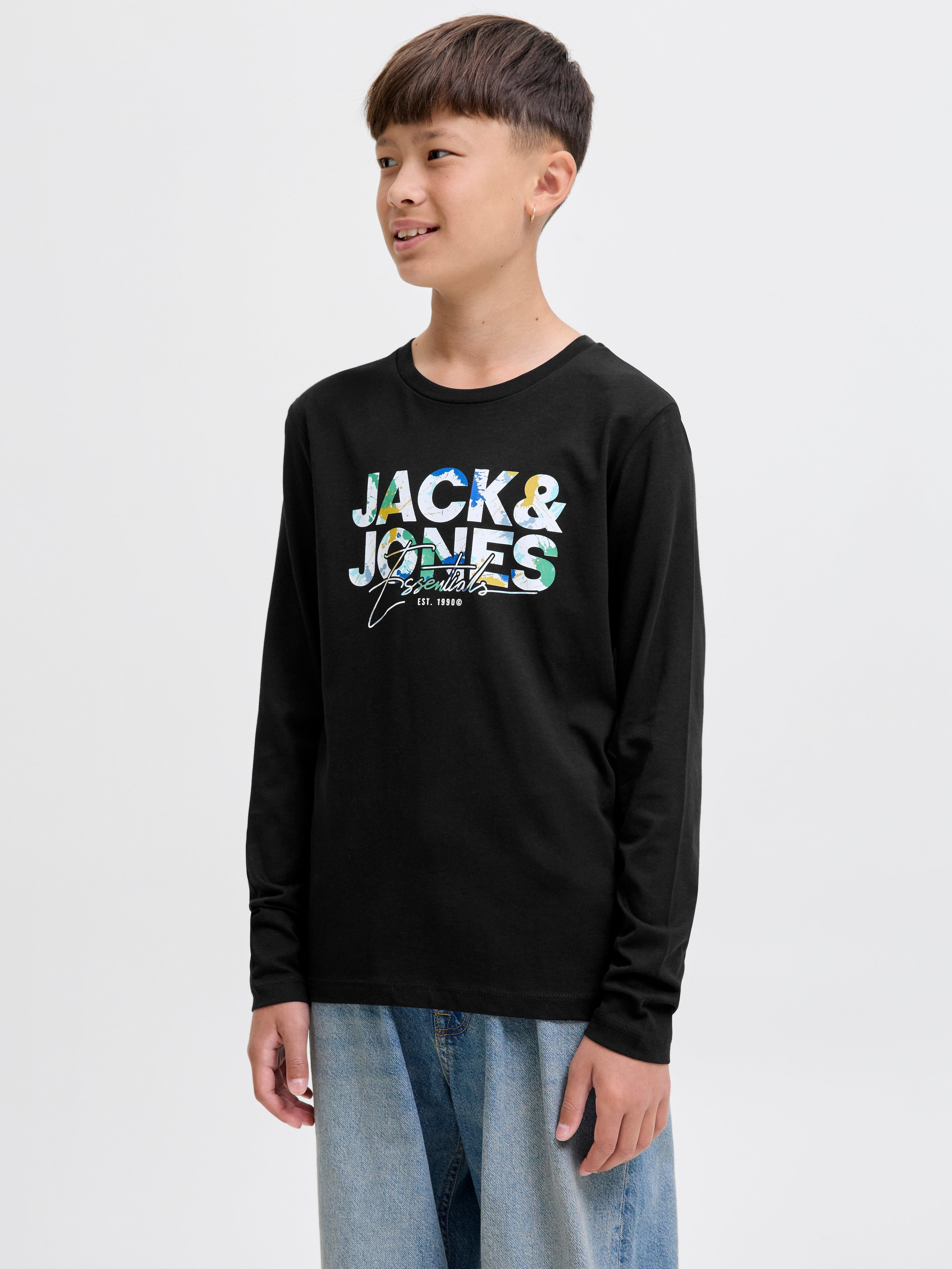 JJGEPLAS TEE LS CREW NECK JNR 