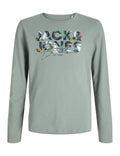 JACK JONES KIDS JJGEPLAS TEE LS CREW NECK MNI